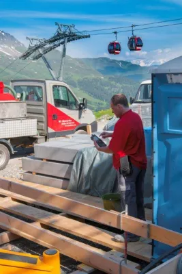 Bild: Tourenoptimierung und GPS-gestützte Datenerfassung