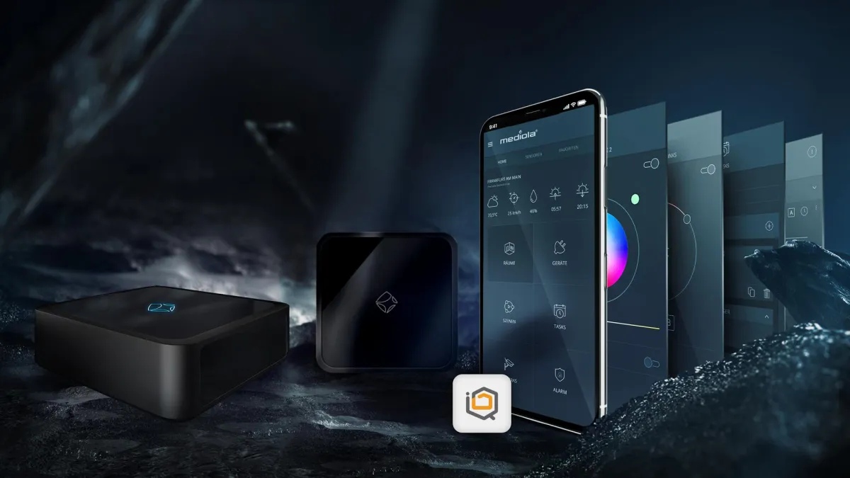 mediola Smart Home Gateways und App IQONTROL NEO