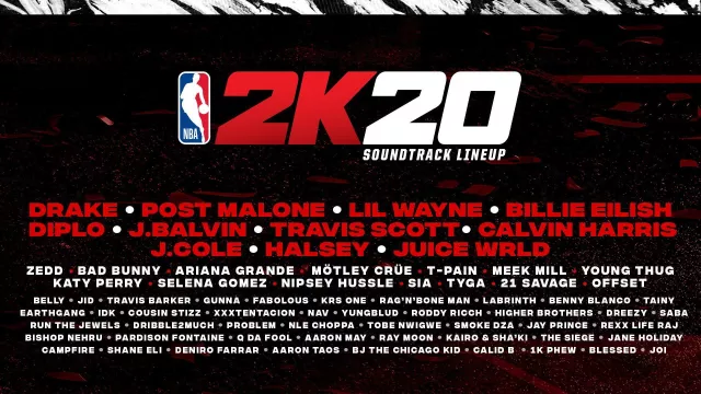 Bild: NBA® 2K20 läuft mit dynamischem Soundtrack unter Mitwirkung von UnitedMasters zu neuer Form auf