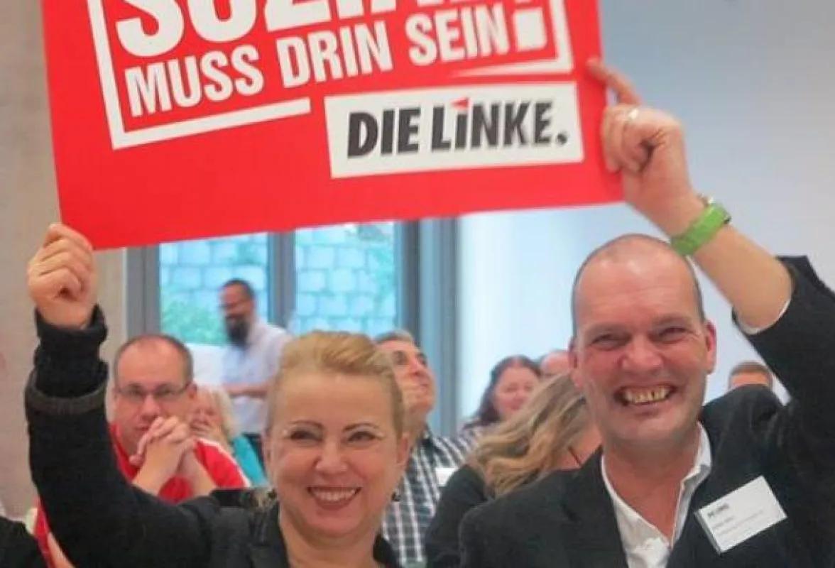 Dr. Kathrin Meß und Jochen Bülow (DIE LINKE. Rheinland-Pfalz)
