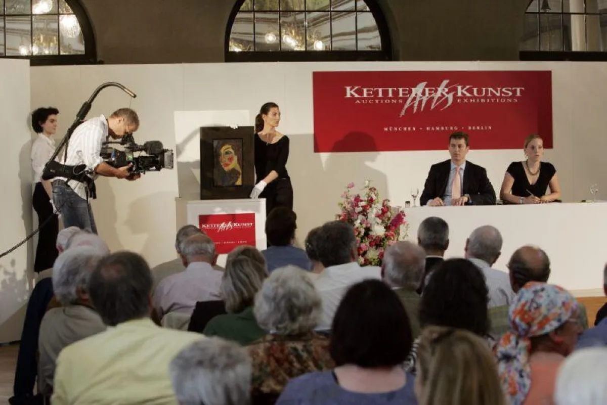 Emil Noldes Nadja wird versteigert - die Medien sind dabei