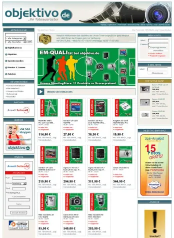 Bild: objektivo.de – Das FotoShoppingPortal und die EM-Qualifikation