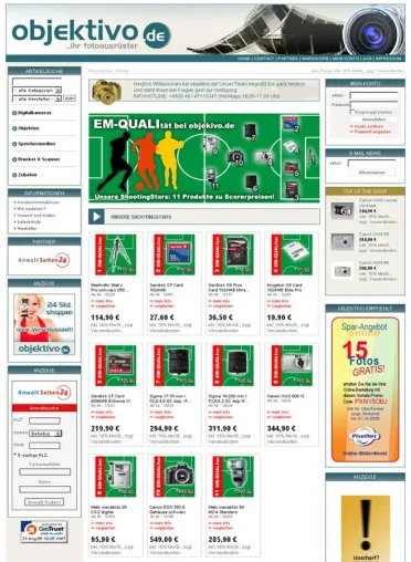 objektivo.de – Das FotoShoppingPortal und die EM-Qualifikation Bild: objektivo.de – Das FotoShoppingPortal und die EM-Qualifikation