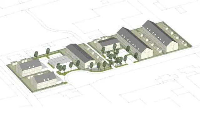 Bild: Bezahlbares Eigenheim: Deutsche Reihenhaus startet Verkauf in Gießen