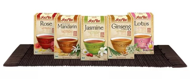 Bild: Fünf blumig-leichte Sorten - Neuer YOGI TAO TEA macht Sommerlaune
