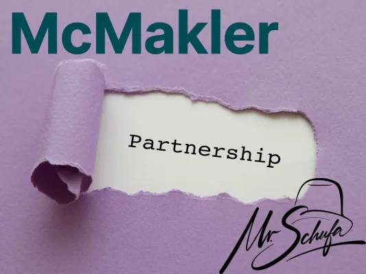 Bild: Start einer strategischen Partnerschaft: Mr.Schufa kooperiert mit McMakler