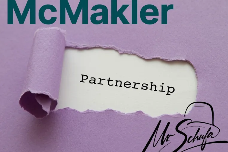 Bild: Start einer strategischen Partnerschaft: Mr.Schufa kooperiert mit McMakler