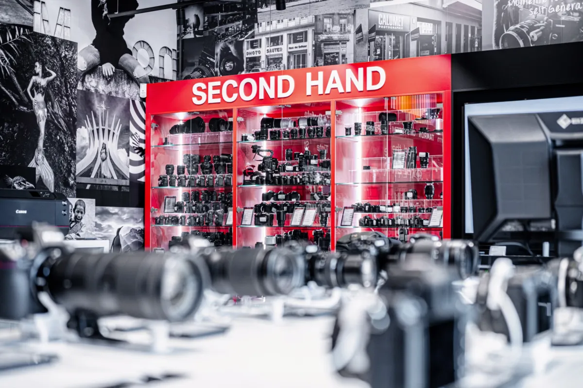Der Second Hand Bereich bei Calumet Photo Video (© Calumet Photo Video)