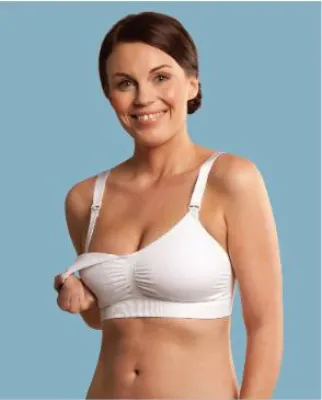 Bild: Ein Must-Have für stillende Mütter: Der Seamless Padded Still-BH von Carriwell
