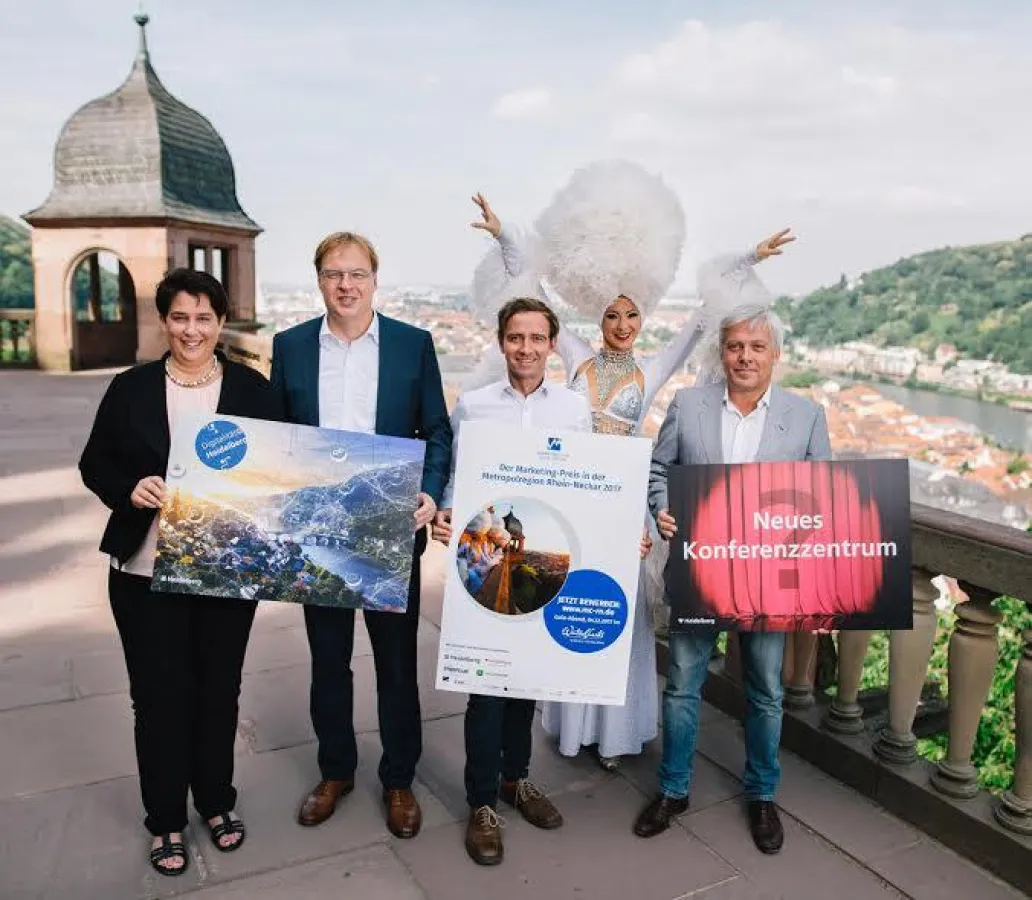 Die Initiatoren für den 7. Marketing-Preis in der Metropolregion Rhein-Neckar