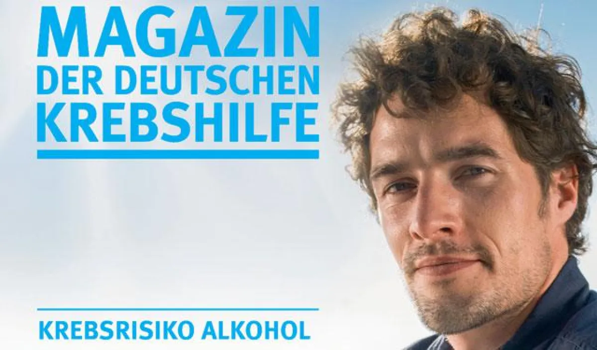 Cover Magazin der Deutschen Krebshilfe