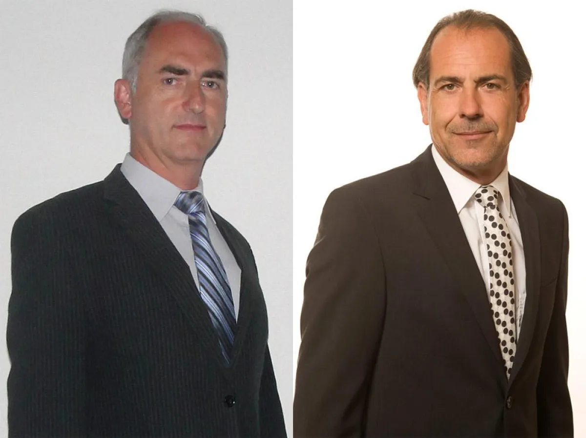 Manfred Dolde, Vorstand Produkte & Innovationen ICT AG (links) und Bernd Jost, Vorstand Professional Services ICT AG