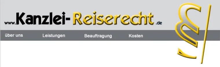 Internetseite kanzlei-reiserecht.de geht online Bild: Internetseite kanzlei-reiserecht.de geht online