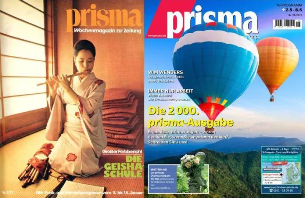 Bild: Jubiläum – 2 000. Ausgabe von prisma