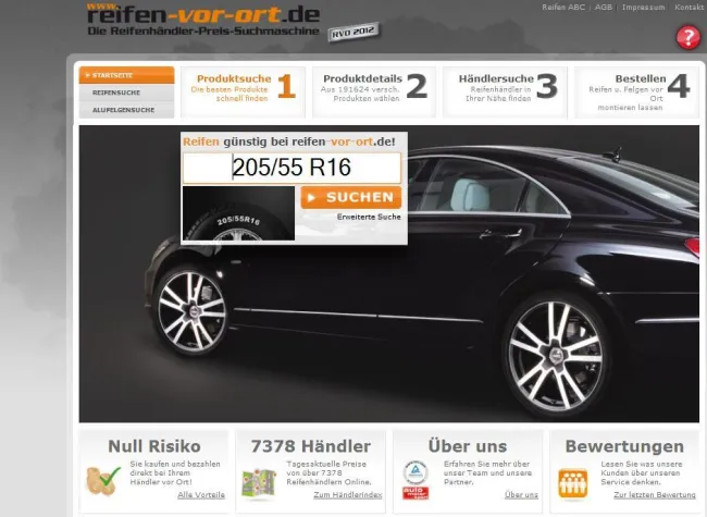 Reifen-vor-ort.de feiert fünfjähriges Bestehen Bild: Reifen-vor-ort.de feiert fünfjähriges Bestehen