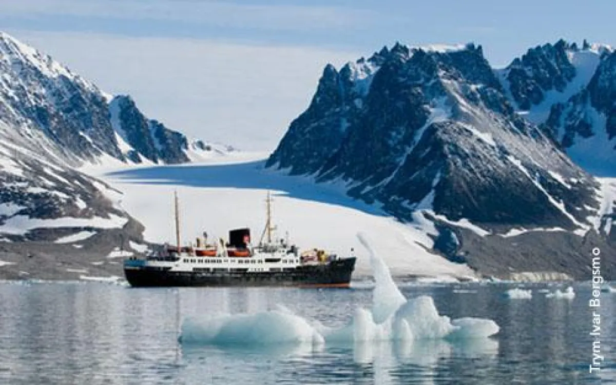 MS Nordstjernen in Spitzbergen