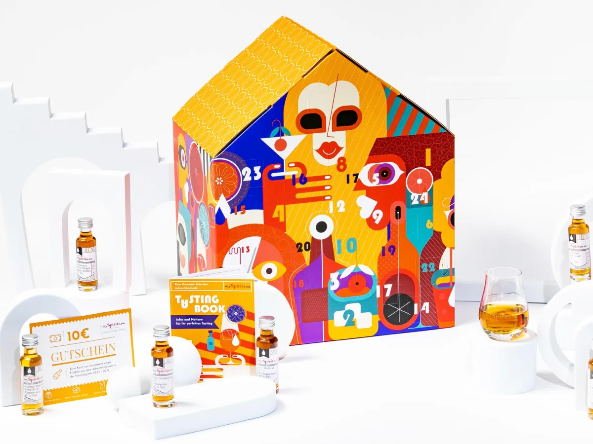 Vor allem die bunte Art Edition ist als einzigartiges Kunstobjekt auch ein schöner Blickfang. (© mySpirits)