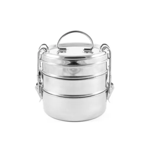 Bild: Drei-Gänge-Menü zum Mitnehmen - ECO Brotbox stellt die auslaufsichere Lunchbox Tiffin Swing vor