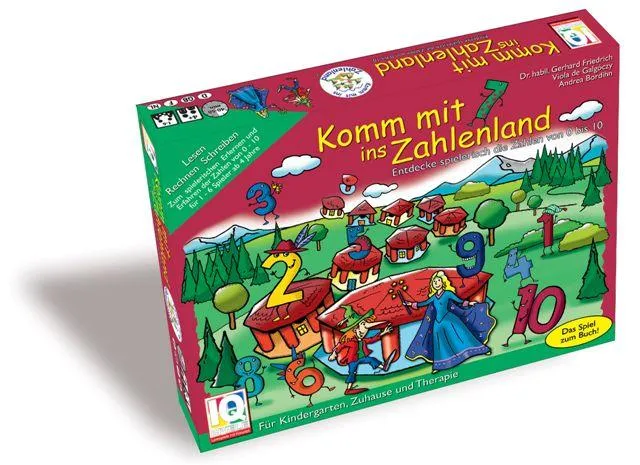 Bild: „Komm mit ins Zahlenland“ von IQ-Spiele nominiert für den Deutschen Lernspielpreis