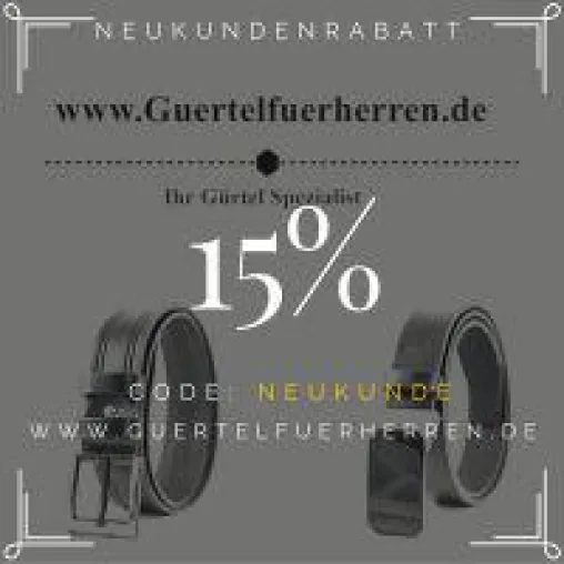 Guertelfuerherren.de - Webshop exklusiv für Männer bietet hochwertige Ledergürtel als günstige Eigenmarke Bild: Guertelfuerherren.de - Webshop exklusiv für Männer bietet hochwertige Ledergürtel als günstige Eigenmarke