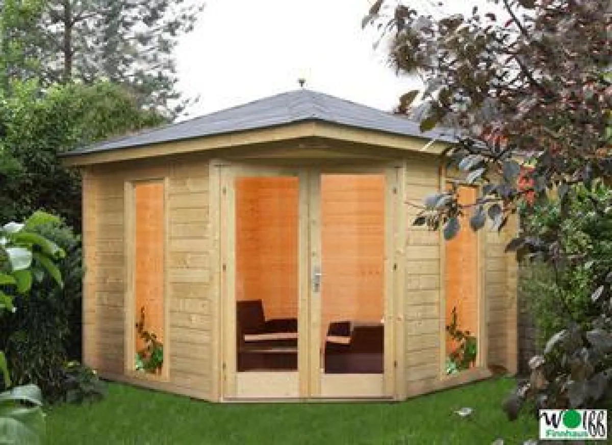 Gartenhaus mit Ecken und Kanten: Katrin 50 A.