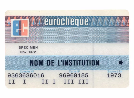 Bild: 50 Jahre eurocheque: Die Geschichte eines großen Europäers