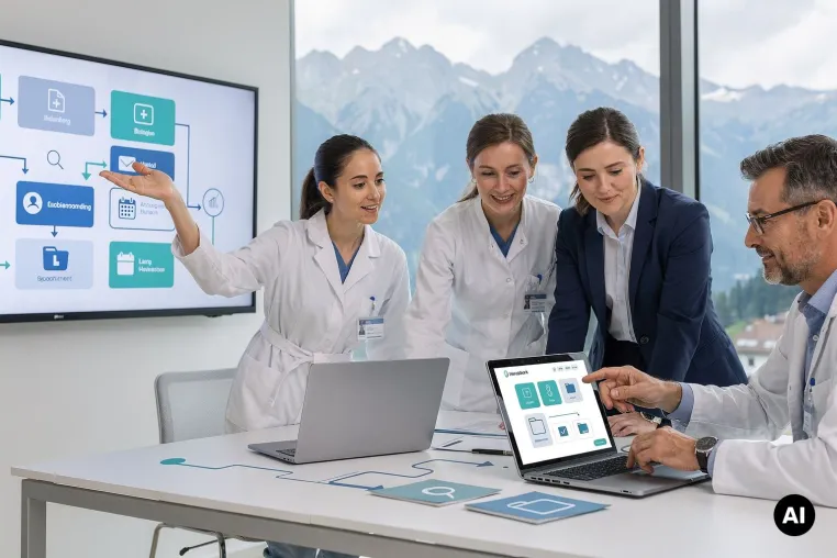 Bild: tirol kliniken führen digitale Onboarding App von Polario ein