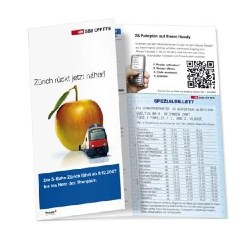 Der Flyer wird interaktiv
