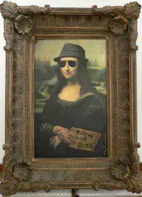 Mr. Brainwash: Unikate auf Leinwand bei Galerie Fluegel-Roncak Bild: Mr. Brainwash: Unikate auf Leinwand bei Galerie Fluegel-Roncak