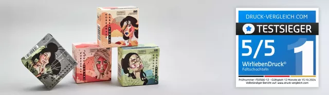 WirliebenDruck: Maßgeschneiderte Lösungen, um Faltschachteln zu bedrucken Bild: WirliebenDruck: Maßgeschneiderte Lösungen, um Faltschachteln zu bedrucken