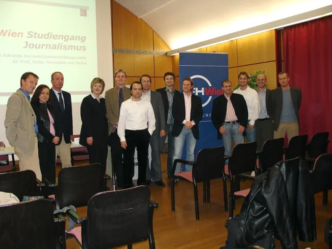 Bild: Get-Together in der österreichischen Radiobranche