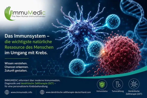 Bild: Das Immunsystem im Kampf gegen Krebs – warum moderne Krebsmedizin mehr als den Tumor betrachtet