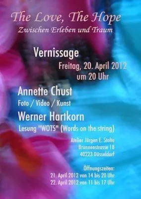 Bild: Ankündigung: „The Love, The Hope“ - eine Ausstellung und Lesung über raum- und zeitlose Seinszustände