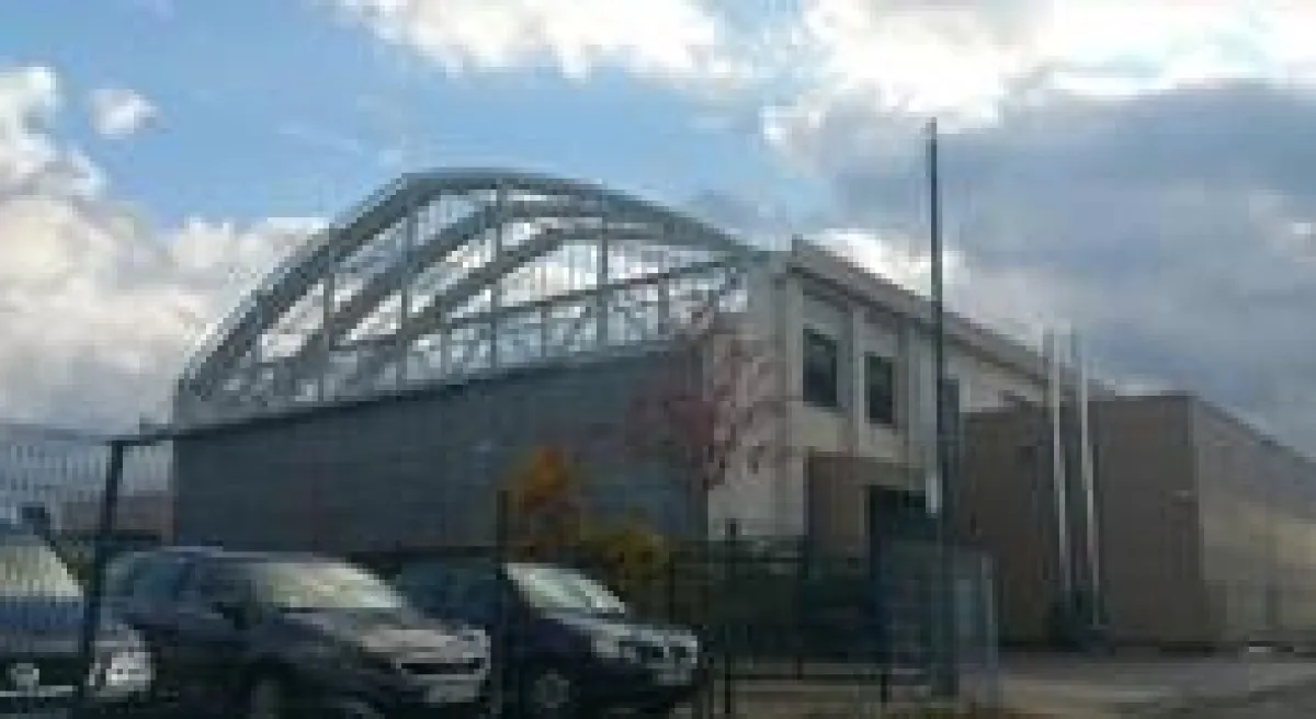Teilbebauung auf dem rd. 16.000 m² großen Areal