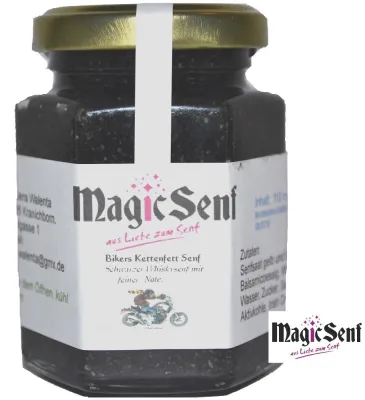 Bikers Kettenfett Senf & Co. - ein Feinschmecker bringt frischen Wind in die Welt der Senfdelikatessen Bild: Bikers Kettenfett Senf & Co. - ein Feinschmecker bringt frischen Wind in die Welt der Senfdelikatessen