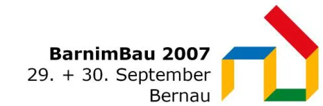 Bild: BarnimBau Bernau 2007 - Messe für HAUS und ENERGIE - mit umfangreichen Angebotsspektrum