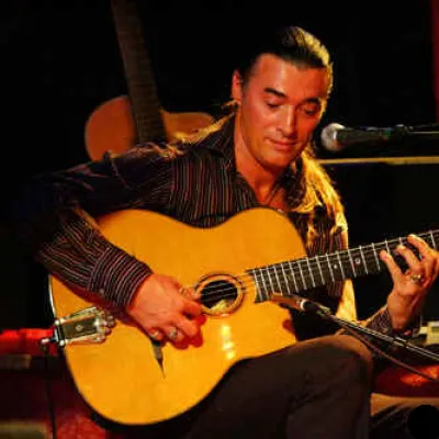 Bild: Frankfurter Musikmesse - Saga präsentiert Lulo Reinhardt Gitarre