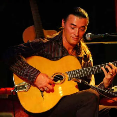 Bild: Frankfurter Musikmesse - Saga präsentiert Lulo Reinhardt Gitarre