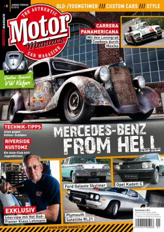 Motor Maniacs – The Authentic Car Magazine Bild: Motor Maniacs – The Authentic Car Magazine