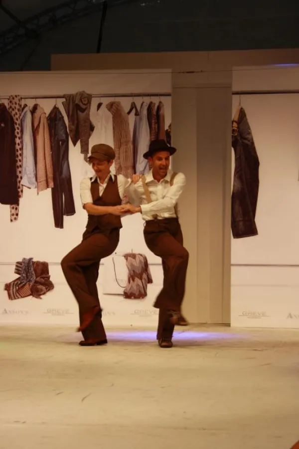 Thomas Zanders und Melanie Struve beim Lindy Hop