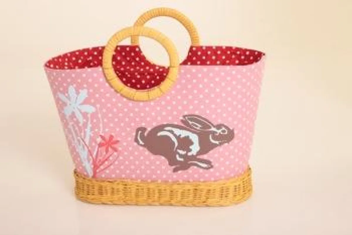 Tassche mit Hasenmotiv von Overbeck & Friends