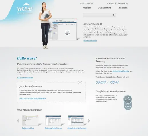 Jürgen Schäfer GmbH wird Handelspartner für wave Warenwirtschaft Bild: Jürgen Schäfer GmbH wird Handelspartner für wave Warenwirtschaft