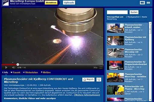 MicroStep – umfangreiche Video- und Bildergalerien auf YouTube und Flickr Bild: MicroStep – umfangreiche Video- und Bildergalerien auf YouTube und Flickr