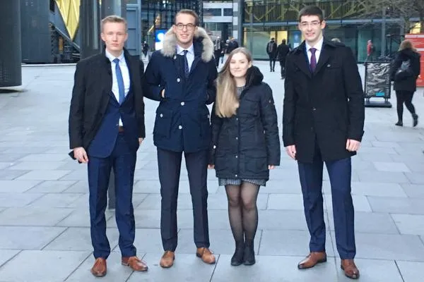 Bild: 1. Platz bei nationaler Project Management Championship