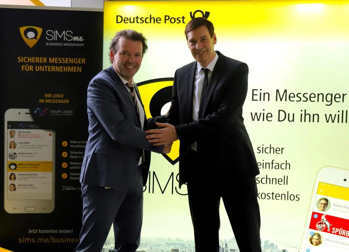 Marco Hauprich und Jürgen Litz freuen sich über die gemeinsame Kooperation (v.l.n.r.).