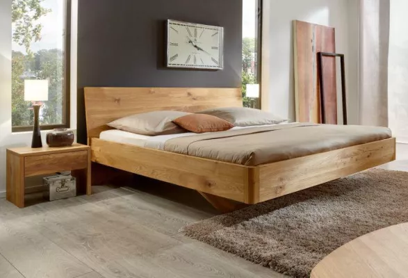 Bild: Schwebendes Designer-Bett bei Wood4U
