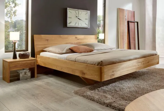 Bild: Schwebendes Designer-Bett bei Wood4U