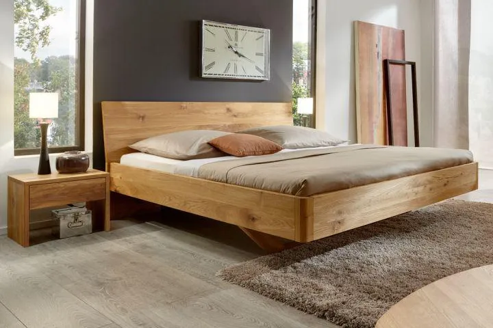 Schwebendes Designer-Bett bei Wood4U Bild: Schwebendes Designer-Bett bei Wood4U