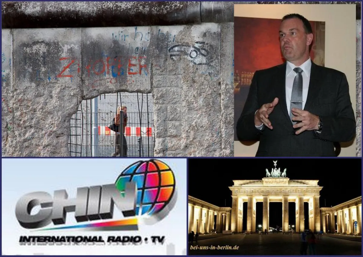 Im Live-Talk bei CHIN Radio Toronto zum Tag des Mauerfalls: der SPD-Politiker Thomas Grambow