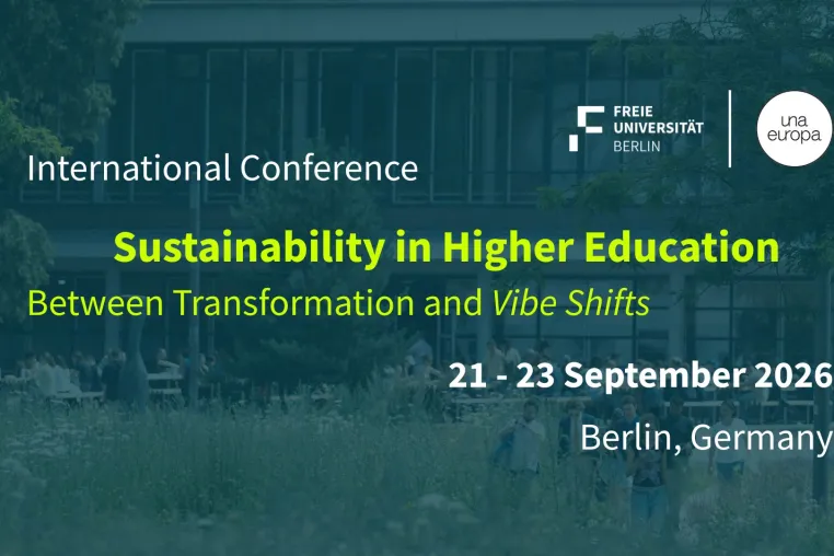Freie Universität Berlin veranstaltet internationale Konferenz zur nachhaltigen Transformation von Hochschulen Bild: Freie Universität Berlin veranstaltet internationale Konferenz zur nachhaltigen Transformation von Hochschulen